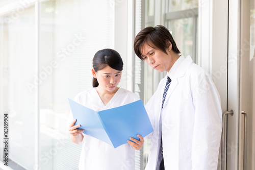 portrait of asian doctor meeting 