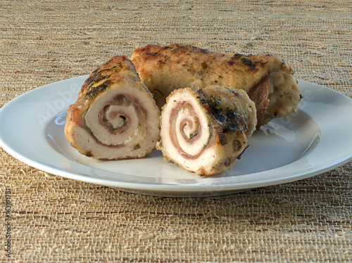 Chicken breast rollups photo