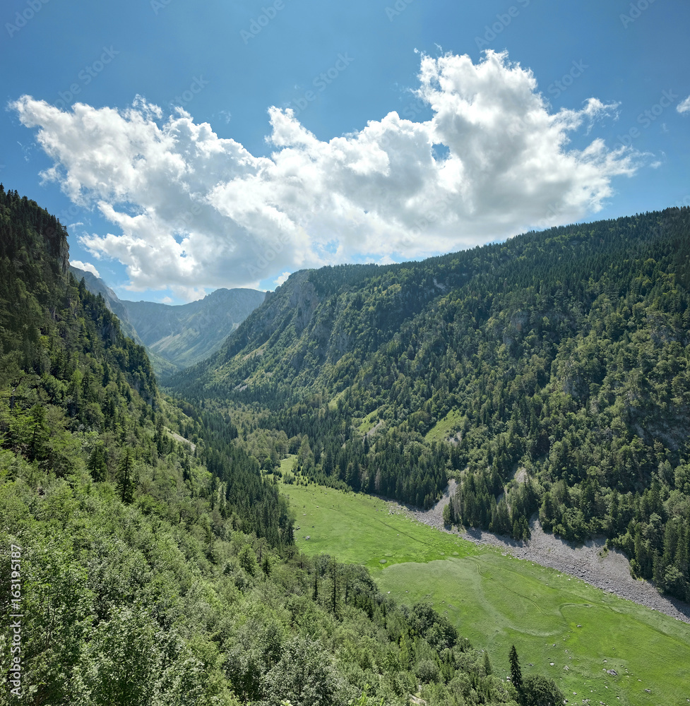 Susica Canyon In Durmitor National Park, Montenegro