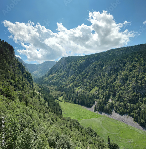 Susica Canyon In Durmitor National Park, Montenegro