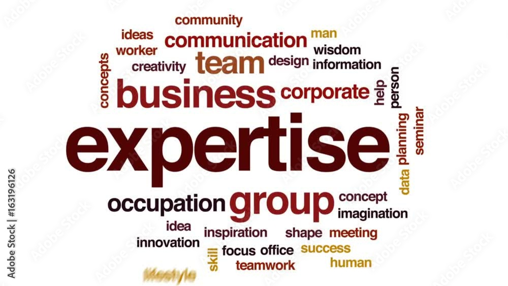 Expertise animated word cloud, text design animation. Expertise animated word cloud, text design animation.