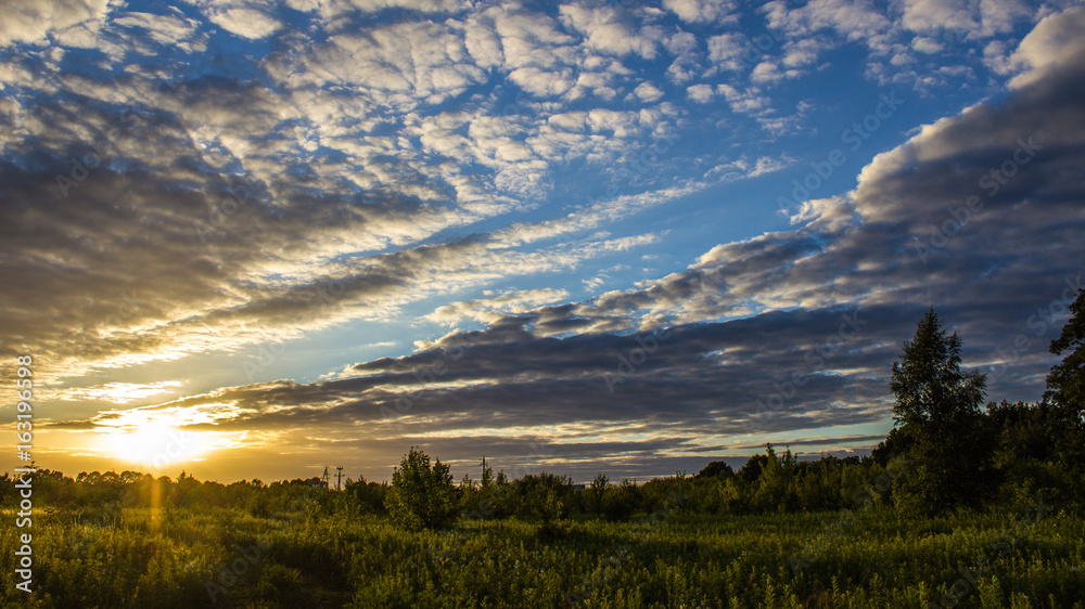 Obraz premium sunset 