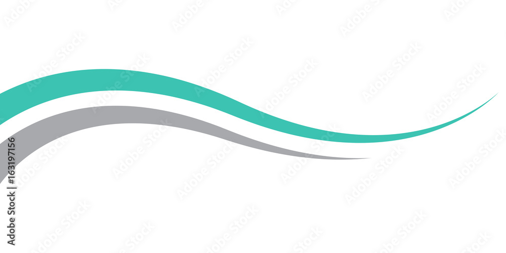 wave spalsh swoosh logo vector