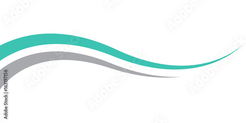 wave spalsh swoosh logo vector photo