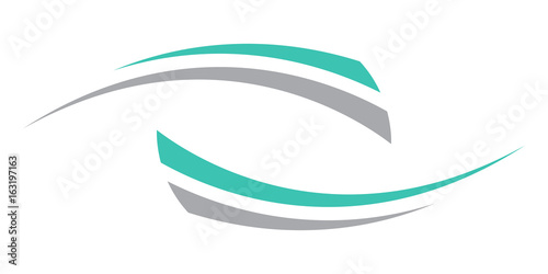 wave spalsh swoosh logo vector