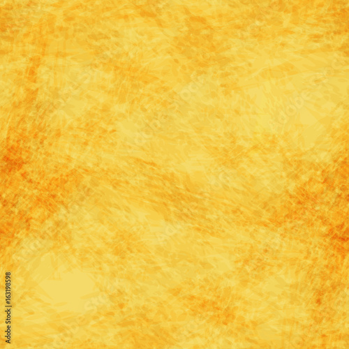 Seamless vector yellow background, imitating watercolor or plaster.
