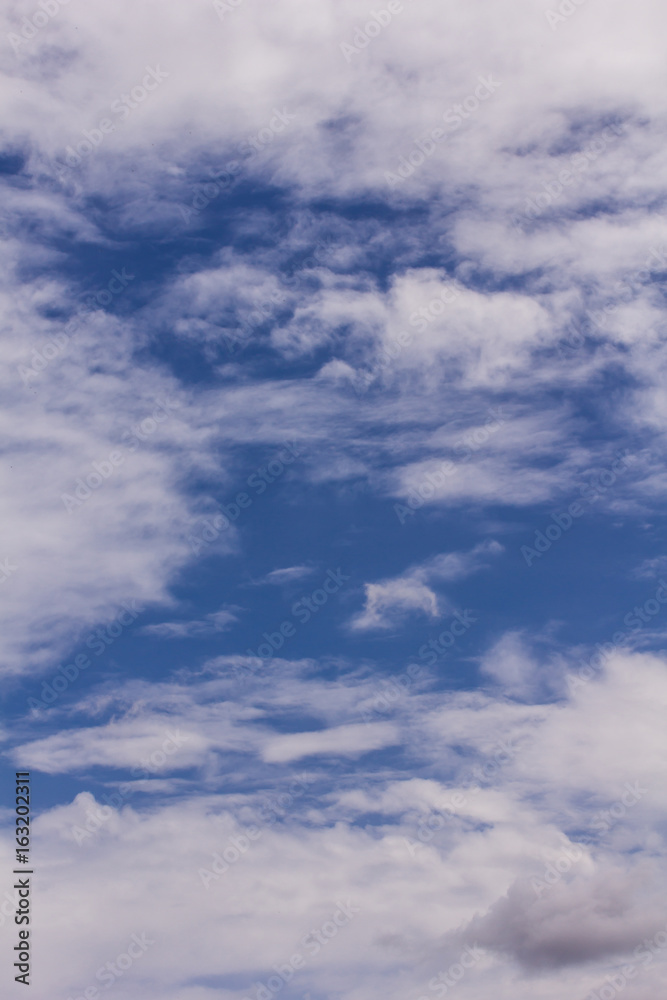 cloud with blue sky, nature background