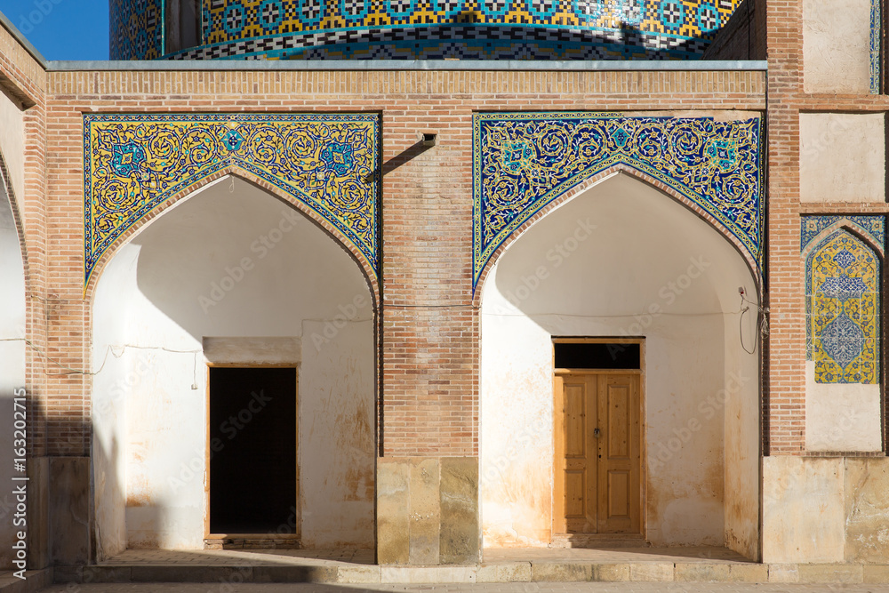 Fototapeta premium Gonbad Kabud Mosque, Razavi Khorasan, Iran