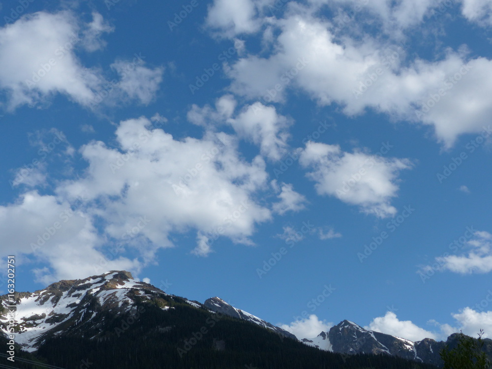 Views from the 3 Valley Gap area of British Columbia.Scenic mountain landscapes up close