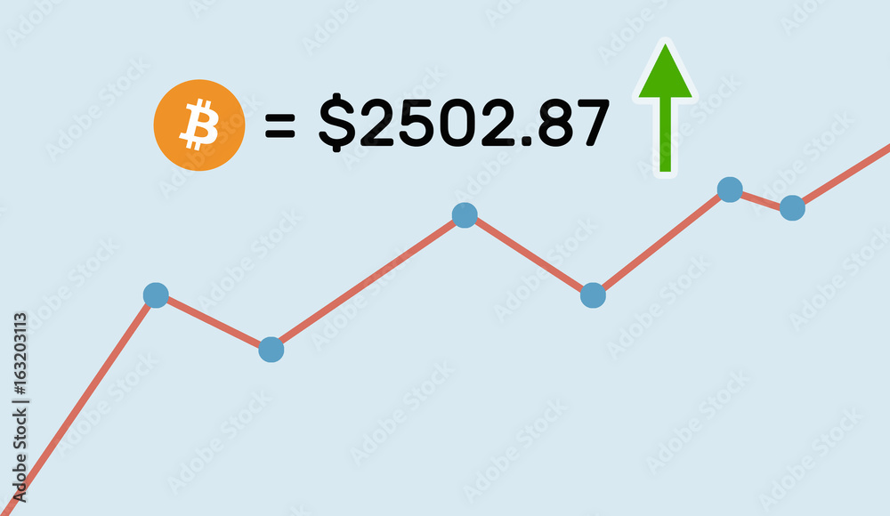 Illustration of concept of Bitcoin cryptocurrency Illustration of concept of Bitcoin cryptocurrency