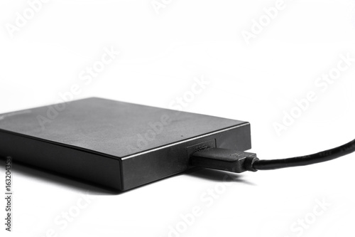 black external hard disk