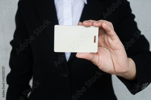 Business identity card.