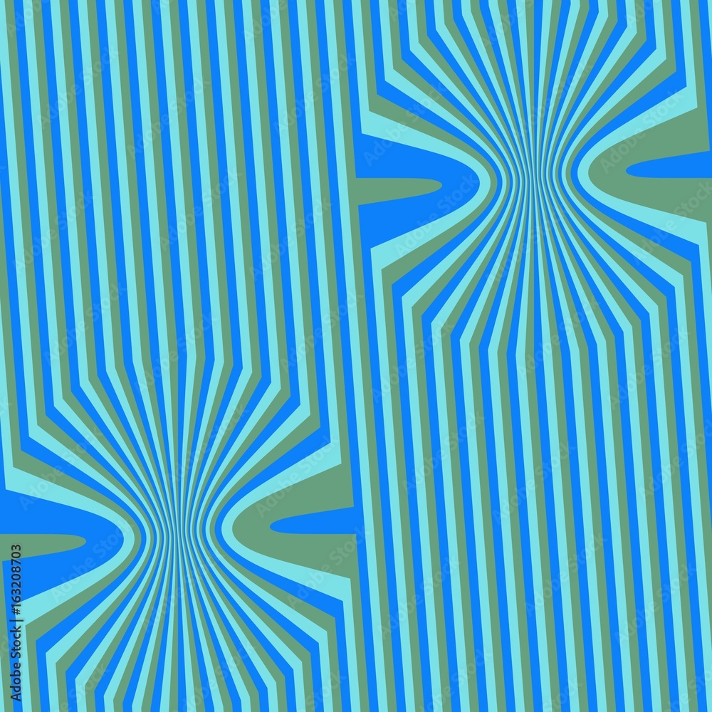 Abstract seamless simple geometric cubist pattern