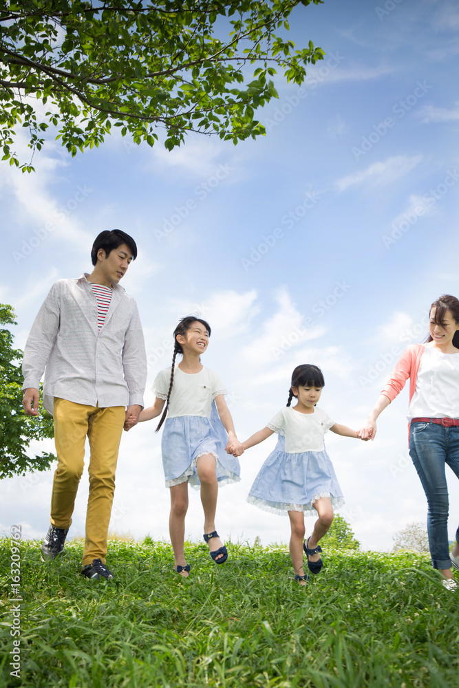 Fototapeta premium Rodzina na pikniku