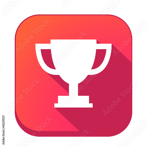 ikona z długim cieniem na tle zaokrąglonego kwadratu