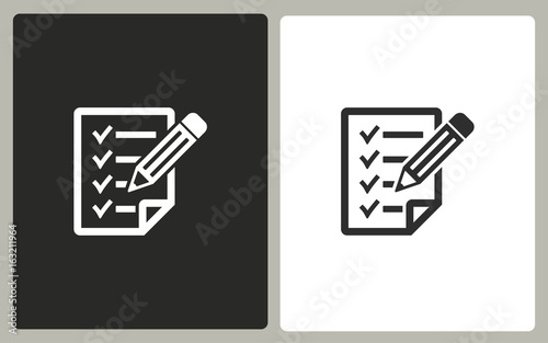 Checklist    - vector icon.