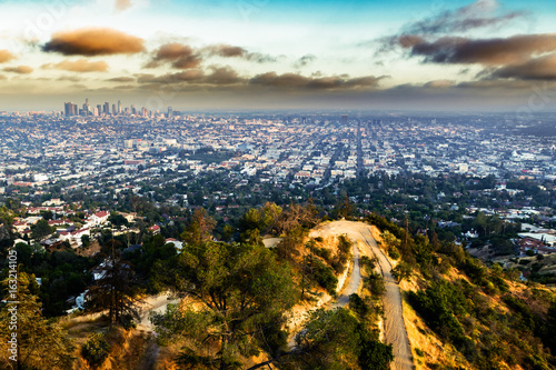 Obraz na plátně Los Angeles view