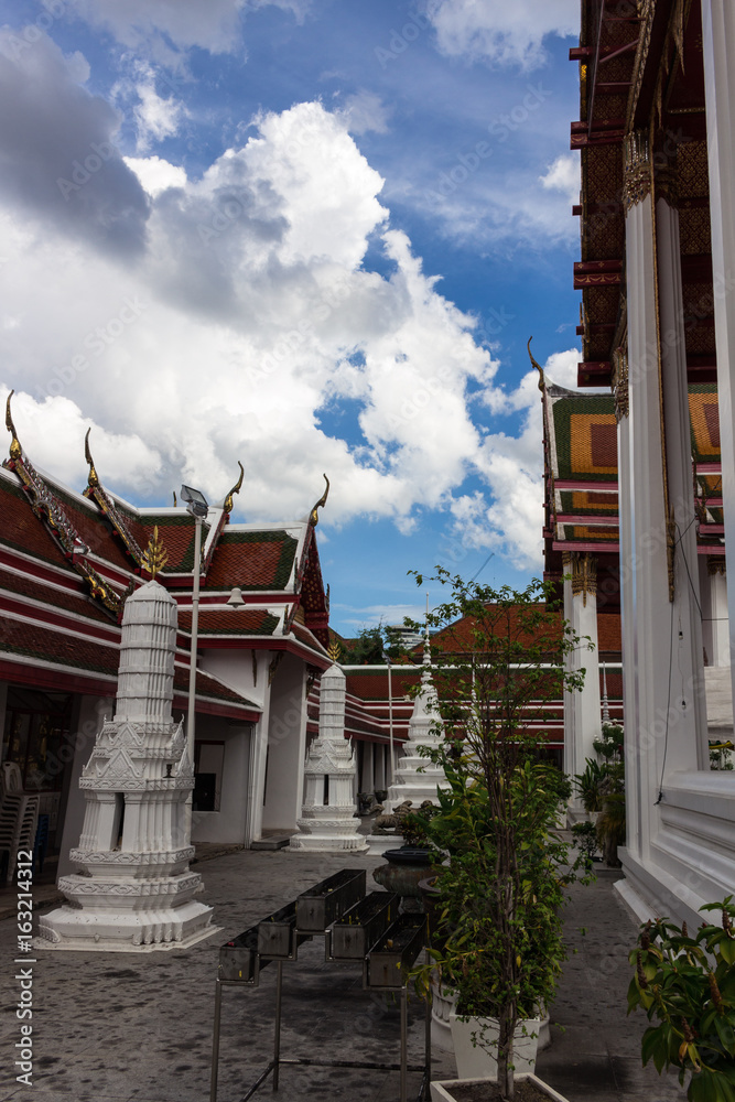 Wat Satri ・Wat Rakhang : チャオプラヤー川・お寺