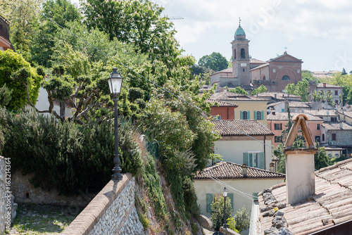 The fairy-tale village of Verucchio. Rimini. photo