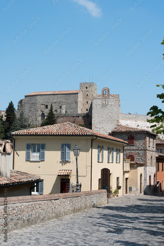 The fairy-tale village of Verucchio. Rimini. The fairy-tale village of Verucchio. Rimini.