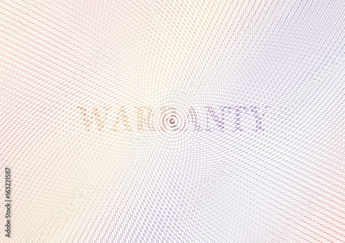 Guilloche vector background grid. Moire ornament texture with waves. Pattern for money warranty, certificate, diploma
