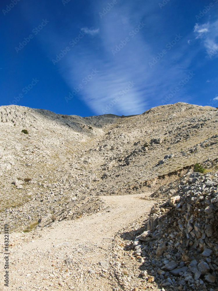 View from the top of Cal Dagi mountain, near Fethyie, Turkey