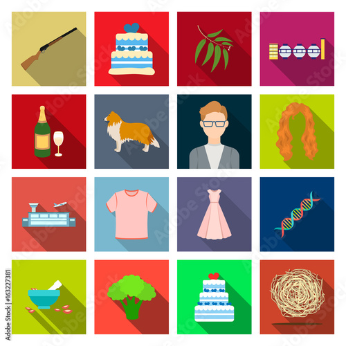 business, ecology, natureand other web icon in flat style., nest, industry, hobbies icons in set collection. photo