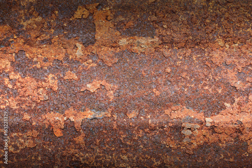Rusty metal texture background for interior, exterior or industrial construction concept design.