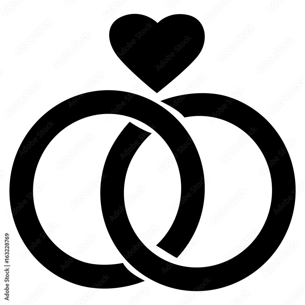 jeans Tentakel spleet Love Diamond Ring Symbol Stock Vector | Adobe Stock