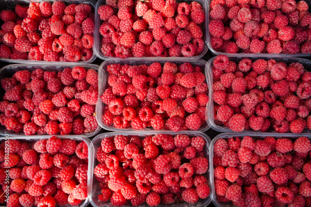Fresh raspberries as background Fresh raspberries as background