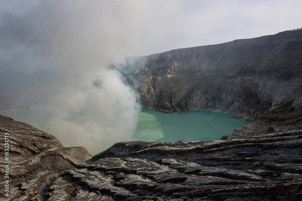 Vulkankegel auf Java - Indonesien Vulkankegel auf Java - Indonesien