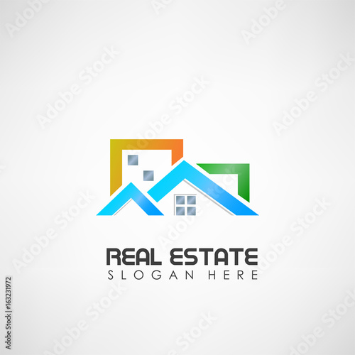 Real estate logotype. Suitable for advertisement, investment, and other. Vector Illustration