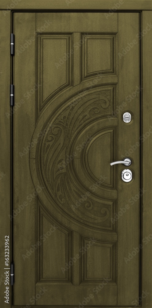 Fototapeta premium Entrance door (metal door)