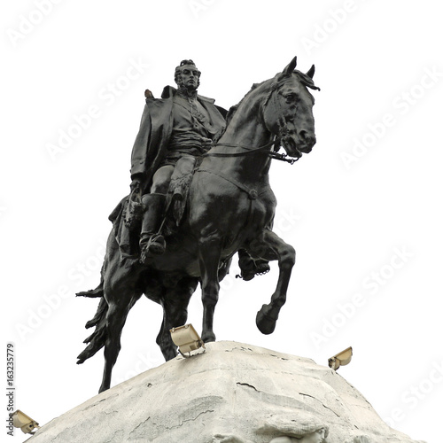 Statue des General Jos   de San Martin
