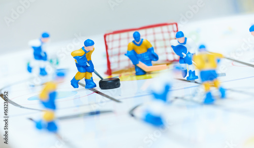 Canvas Print table hockey game