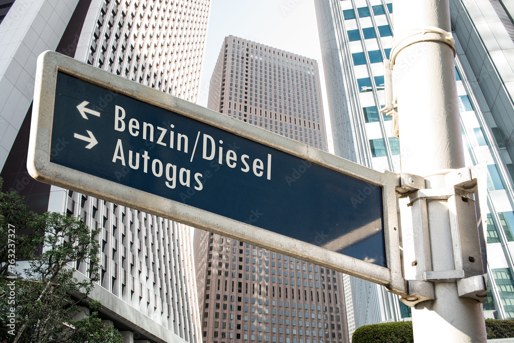 Fototapeta premium Schild 208 - Autogas