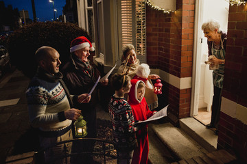 Family Carol Singing
