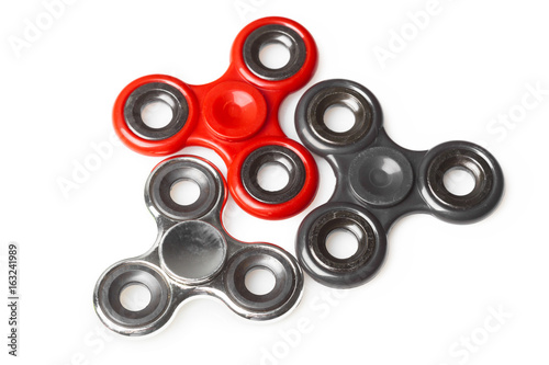 spinner stress relieving toy isolated