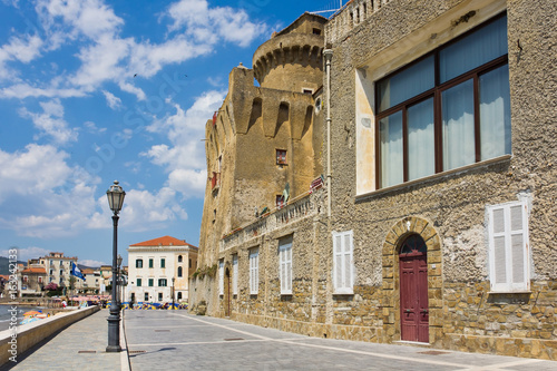 Lungomare di Santa Maria di Castellabate. Palazzo Perrotti photo