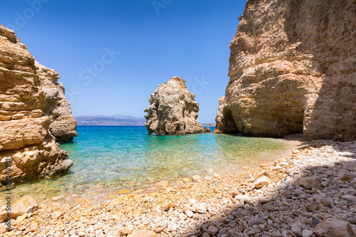 Strand auf Kato Koufonisi, Kleine Kykladen, Griechenland photo