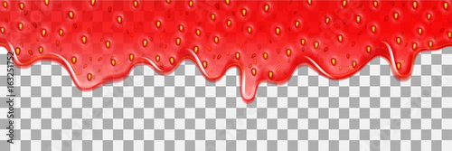 Strawberry background jam vector dripping drop splash texture photo
