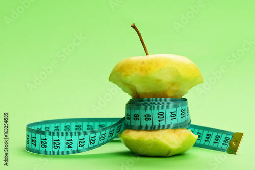 Concept of diet food, weight management and healthy nutrition