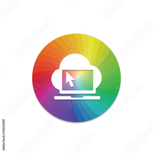 Color Circle - App Push-Button