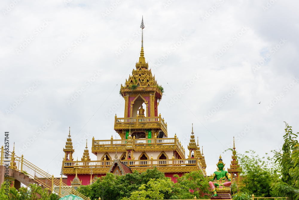 Phrathat Rueng Rong temple in Si Sa Ket, Thailand