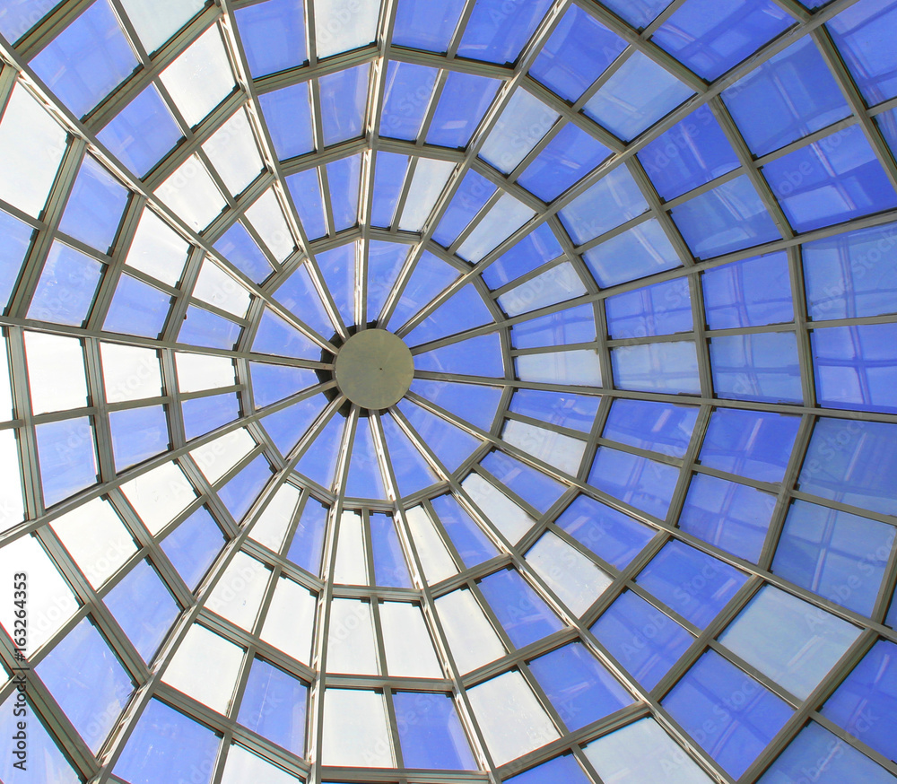 Glass dome

