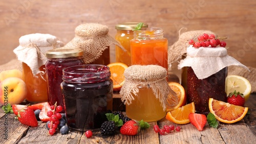 different kinds of jam