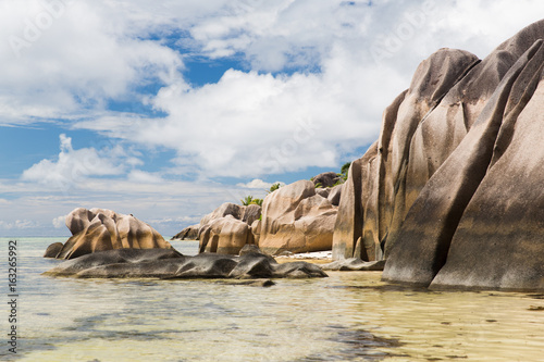 rocks on seychelles island beach in indian ocean © Syda Productions