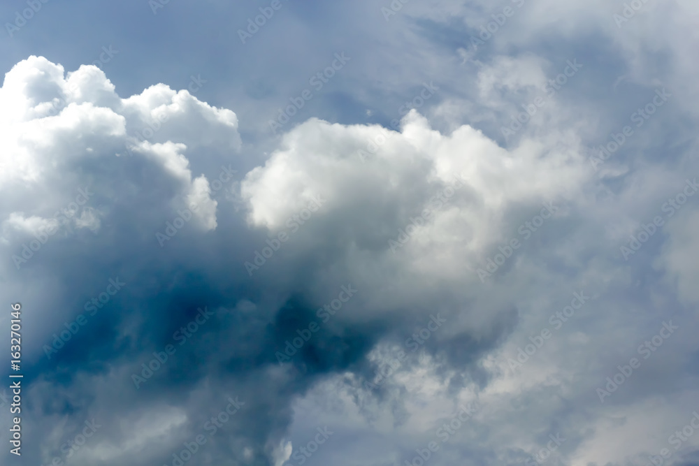 The sky with clouds moving with the wind. The sky with clouds moving with the wind.