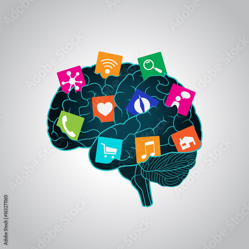 Mobile apps installed into the brain, replacing the mind, consciousness