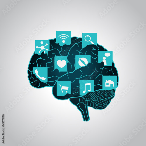 Mobile apps installed into the brain, replacing the mind, consciousness